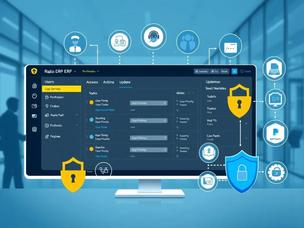 نظام Raito ERP وتحسين التحكم في صلاحيات المستخدمين
