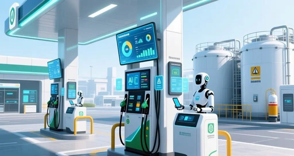 كيف يرفع نظام إدارة محطات الوقود المعزّز بنظام رايتو لأتمتة كفاءة محطات الوقود