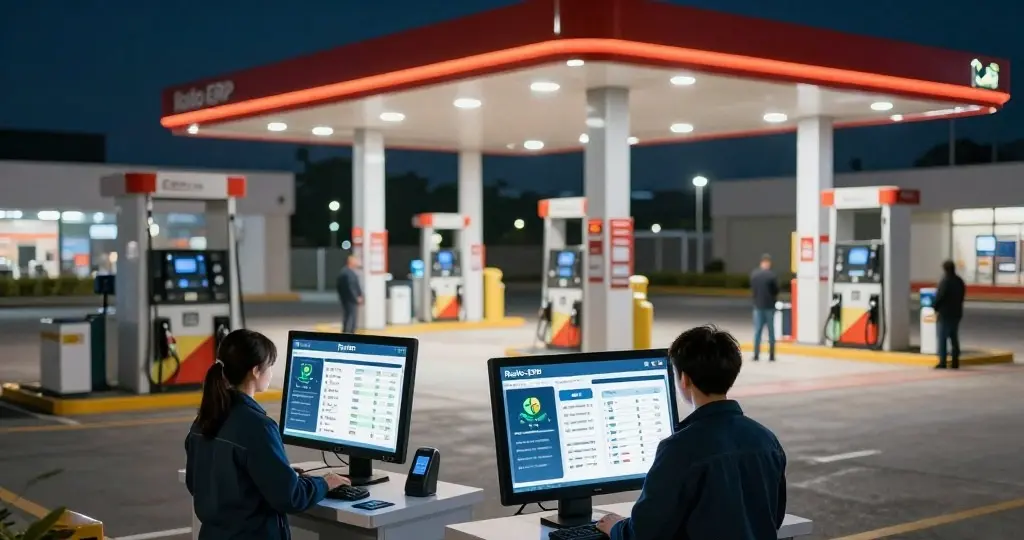 برنامج إدارة محطة بنزين Raito-ERP: كيف يعزّز الدقة، السرعة، وشفافية العمليات اليومية؟