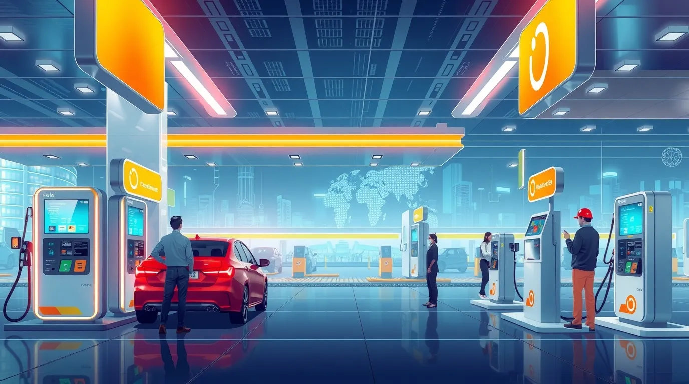 خطوة نحو محطات الوقود المستقبلية