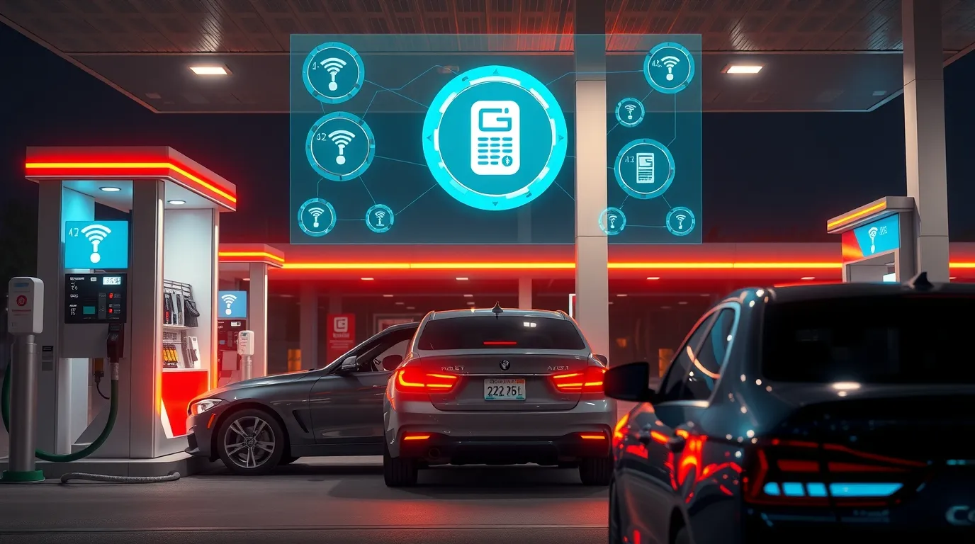 أنظمة الدفع عبر الهاتف للوقود