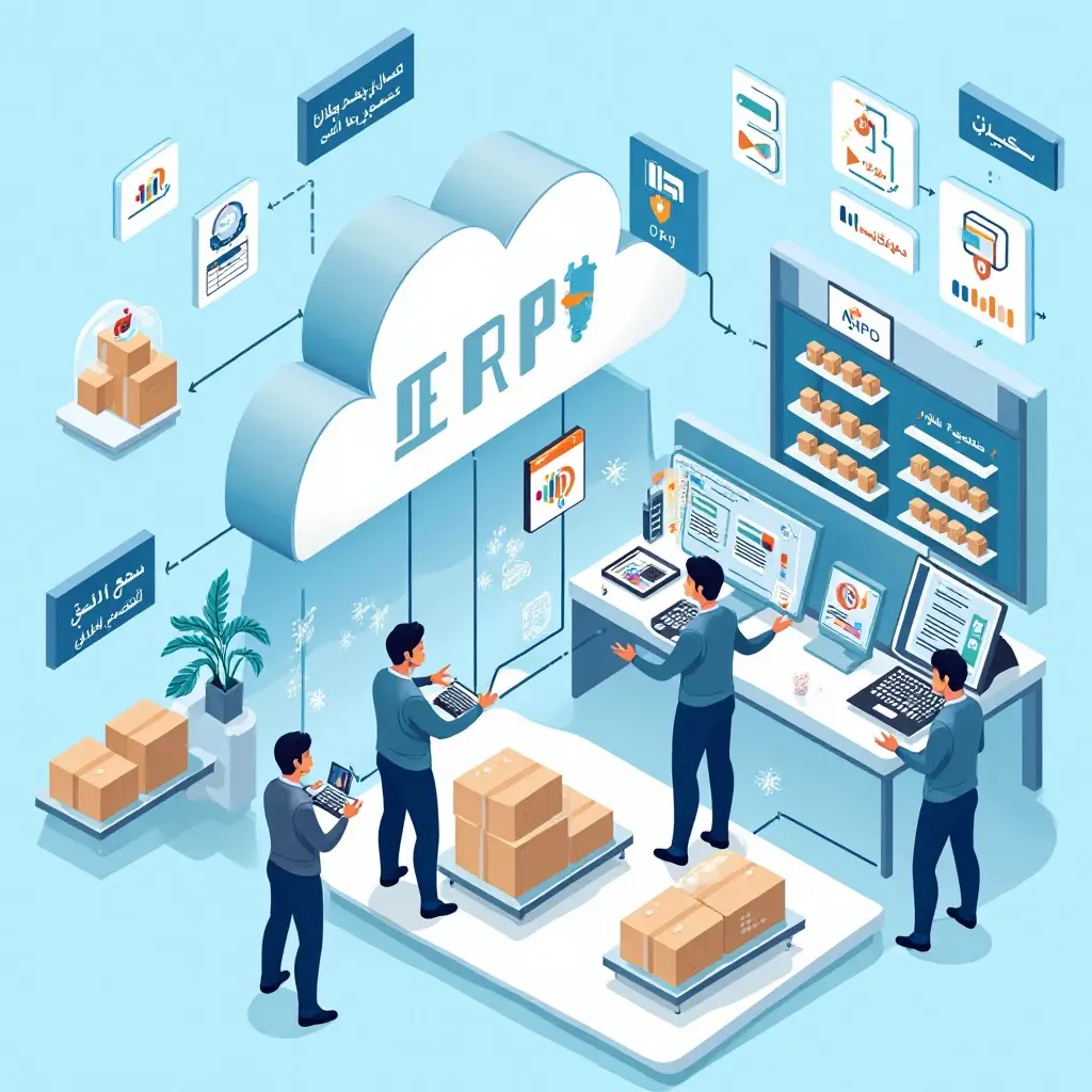 الحل الذكي لـ حل إدخال البيانات المتكررة في ERP