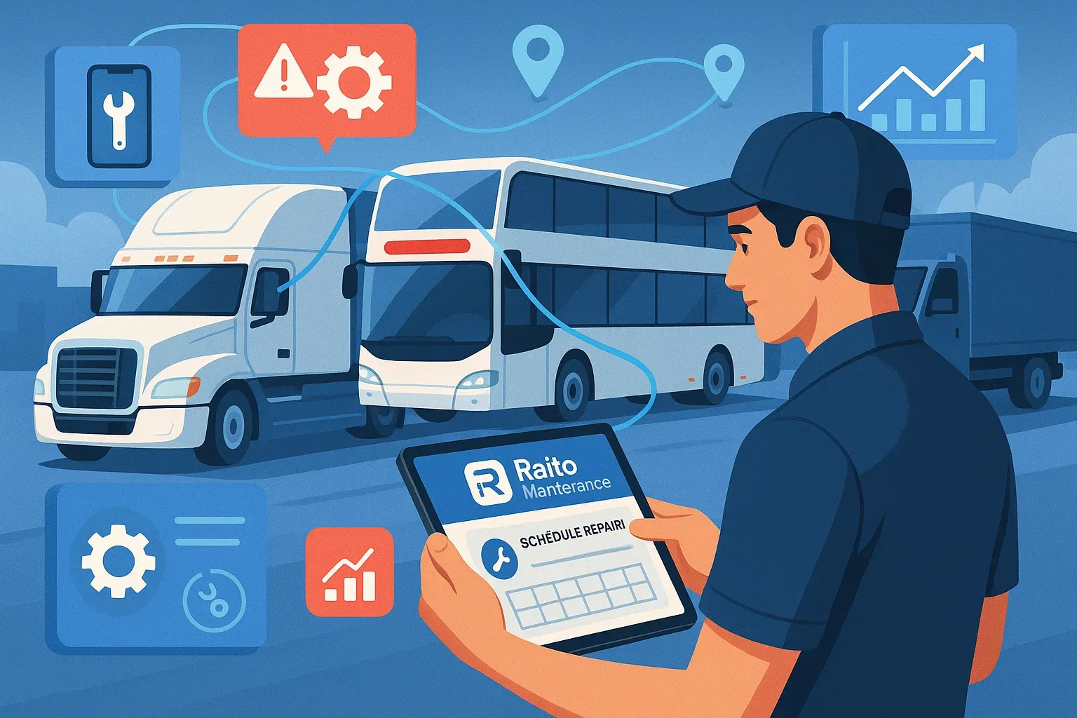 إدارة صيانة الأسطول بواسطة Raito Maintenance